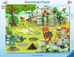 Ravensburger puzzle inserții Grădina noastră 12 piese