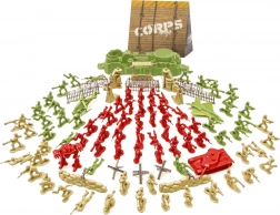 Set figurine Soldați 105 buc