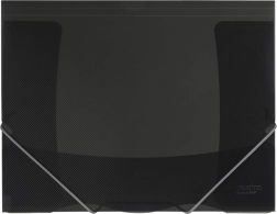 Dosar cu elastic ELECTRA gri, aspect metalic