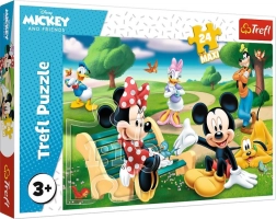 Puzzle 24 Maxi – MICKEY MOUSE și prietenii – TREFL