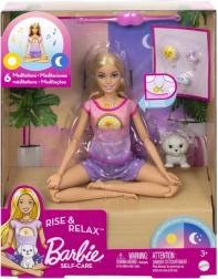 Păpușă Barbie Wellness de meditație cu sunete