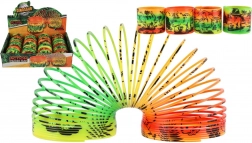 Spirală din plastic cu motiv de dinozauri 7,5cm