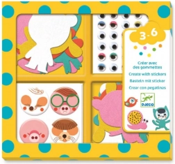 Set de Autocolante Animăluțe Drăguțe