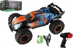 Auto RC Buggy rapid portocaliu-albastru