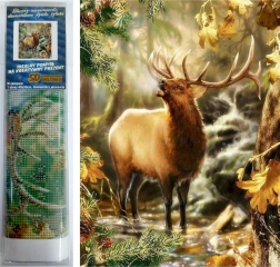 Norimpex Pictură cu Diamante Chemarea Pădurii 30x40 cm