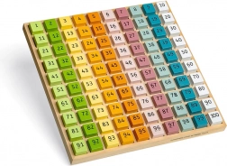 Bigjigs Toys suport numeric din lemn 1–100 FSC