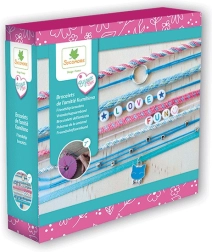 Set creativ pentru crearea brățărilor Kumihimo