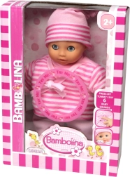 Păpușă interactivă Bambolina 20 cm