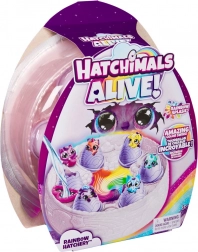 Hatchimals incubator curcubeu Alive! – set de joacă cu apă care își schimbă culoarea