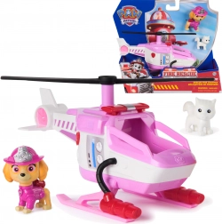 Paw Patrol elicopter de salvare al pompierilor Skye cu figurină și pisoiaș