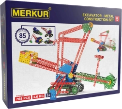Merkur 5 set mare de construcție metalic cu 768 de piese