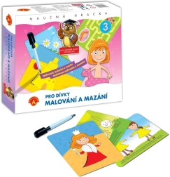 Alexander colorat și șters pentru fete – joc educativ