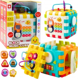 Cub educațional muzical interactiv pentru cei mici