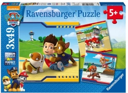 Puzzle Ravensburger Paw Patrol Best Friends 3×49 piese