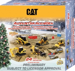 Calendar de Advent CAT utilaje de construcții