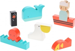 Puzzle din lemn Pe mare PETIT COLLAGE