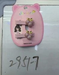 Set de cleme de păr cu fructe