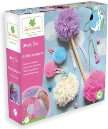 Lovely Box - Set Creativ pentru Realizarea Pompom-urilor și Accesoriilor