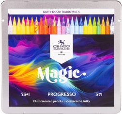 Creioane pastelate artistice Koh-I-Noor Progresso Magic 24 buc