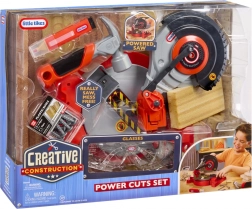 Set de construcție creativă – fierăstrău circular pendular pentru copii