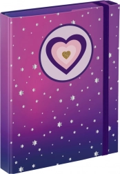 Carton cu model Cai Inimi pentru caiete A5