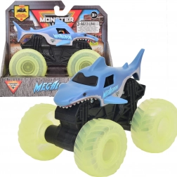 Monster Jam Megalodon 1:43 cu roți iluminate