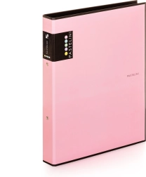 Biblioraft A4 Lamino cu 2 inele Pastelini Roz