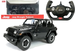 Mașină RC JEEP Wrangler Rubicon 1:14 neagră Rastar