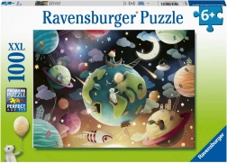Puzzle Ravensburger Planet Playground 100 piese