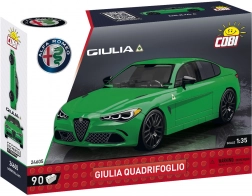 alfa romeo giulia quadrifoglio – set de construcție COBI 1:35