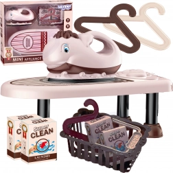 Set Woopie pentru copii de călcat 2în1 cu masă și muzică