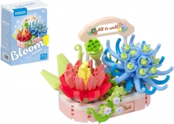 Set de construit KOCO farmecul suculentelor, mini decorațiune din plastic 271 piese