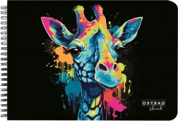 Bloc de desen A3 cu spirală, 40 file, 190 g/m² girafă