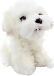 bichon maltez de pluș 18 cm eco-friendly