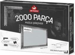 Ramă pentru puzzle 96x68 cm argintiu