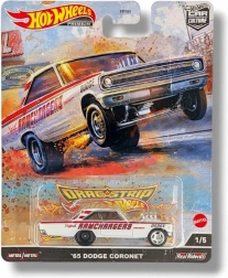 Hot Wheels Premium Dodge Coronet 1965 – model metalic pentru colecționari
