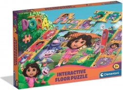 Puzzle de podea cu stilou interactiv DORA exploratoarea – 24 piese