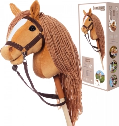 Căluț pe băț Hobby Horse Hoppihorse Castăniu