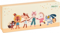 Lilliputiens set senzorial cu zornăitoare – leul Jack