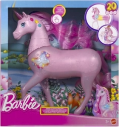 barbie unicorn magic cu lumini și sunete