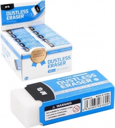 gumă fără praf m&g albă