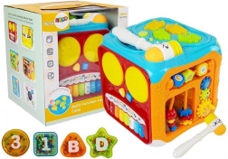 Cub educațional interactiv cu sunete și lumini