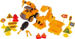 Vehicule de construcție cu accesorii