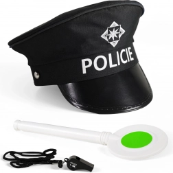 Set pentru micul polițist cu țintă și fluier