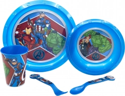 Set de masă pentru copii Avengers 5v1