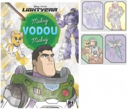 Carte de colorat cu apă Rachețelul