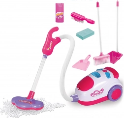 Set de curățenie cu aspirator și efecte, 9 piese