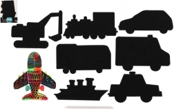 Imagini de zgâriat cu mijloace de transport