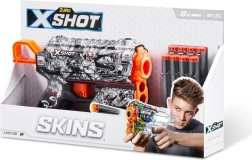 X-Shot Skins Flux – blaster cu burete cu 8 săgeți