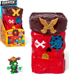 PIRATIX Adventure World peștera misterioasă Skull Cave – surpriză cu figurina Captain Skully